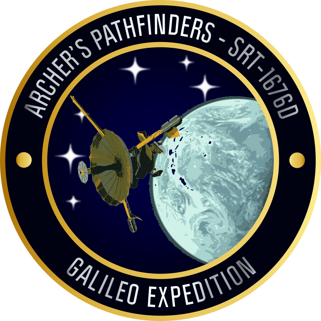 PEP-1 Galileo Expedition mission patch