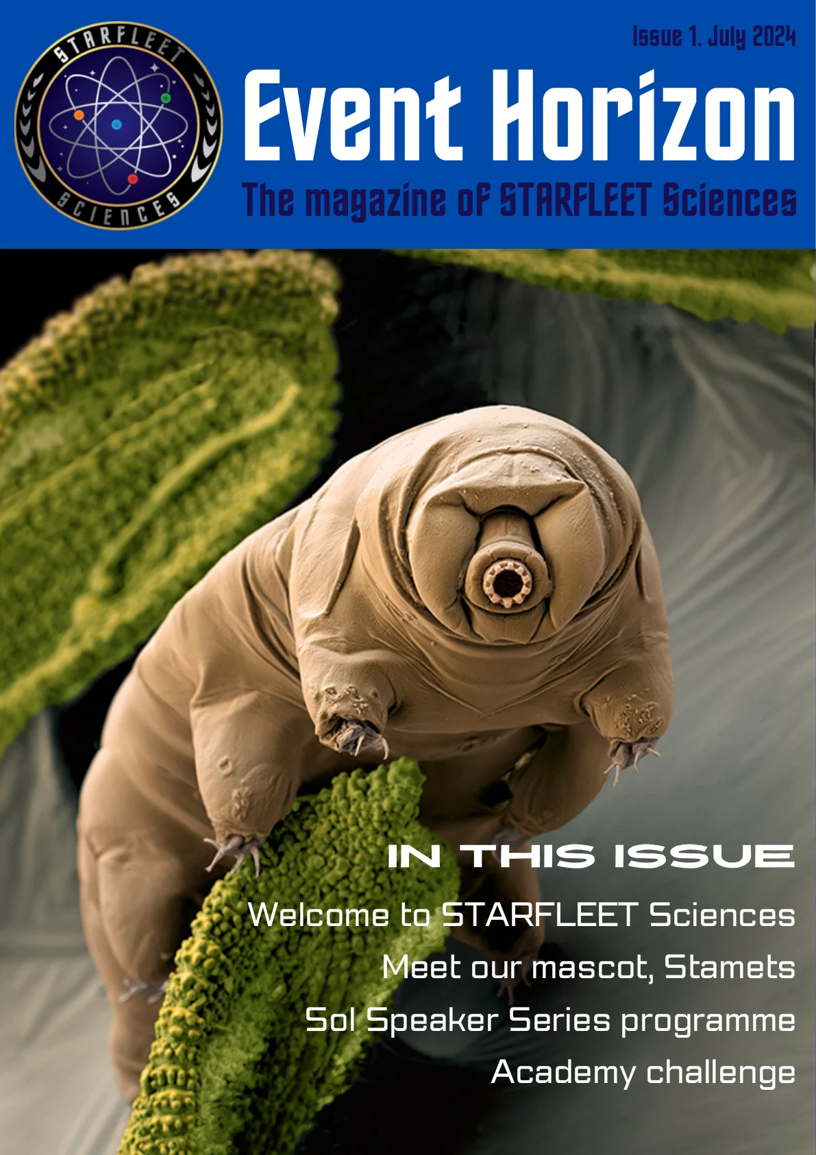 Event Horizon Issue 1, July 2024 cover