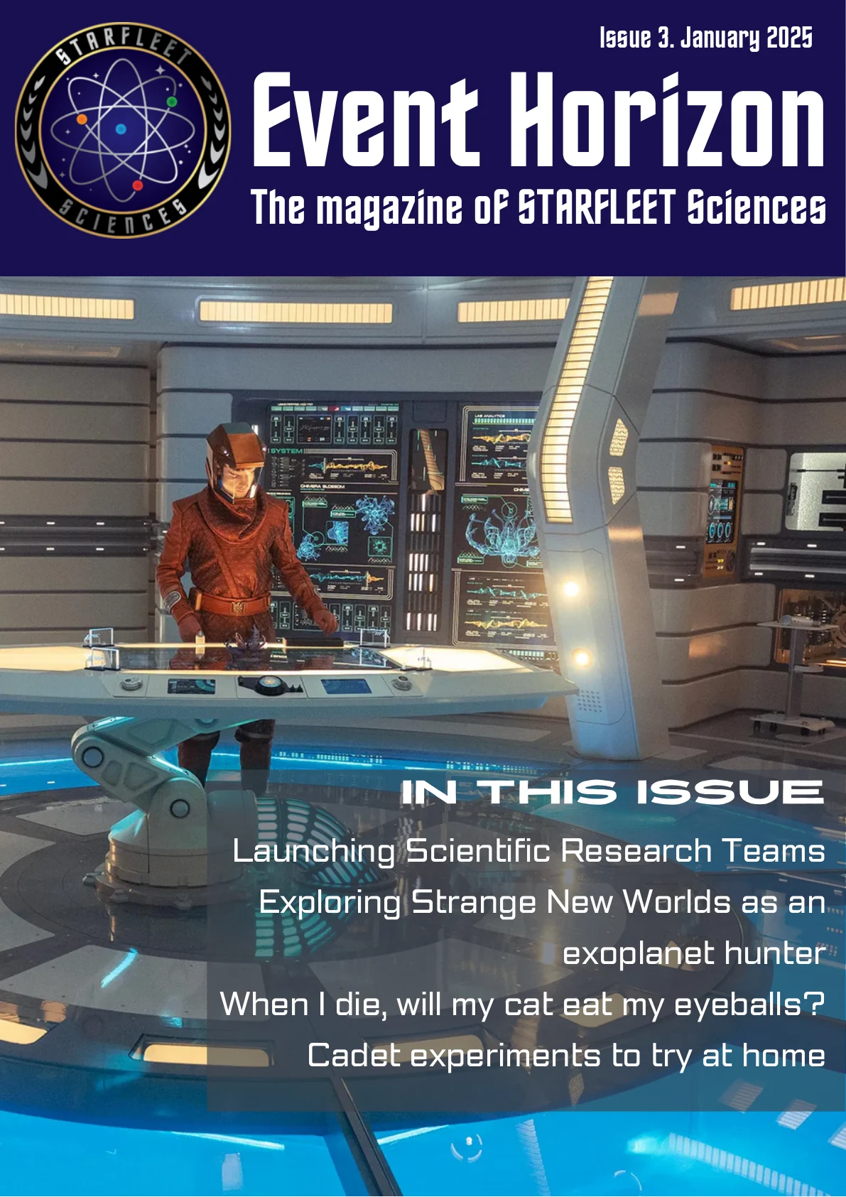 Event Horizon Issue 3, January 2025 cover