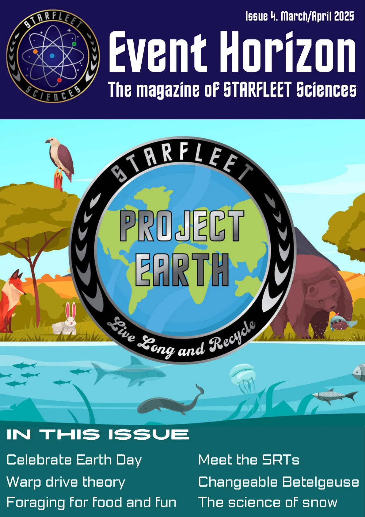 Event Horizon Issue 4, April 2025 cover