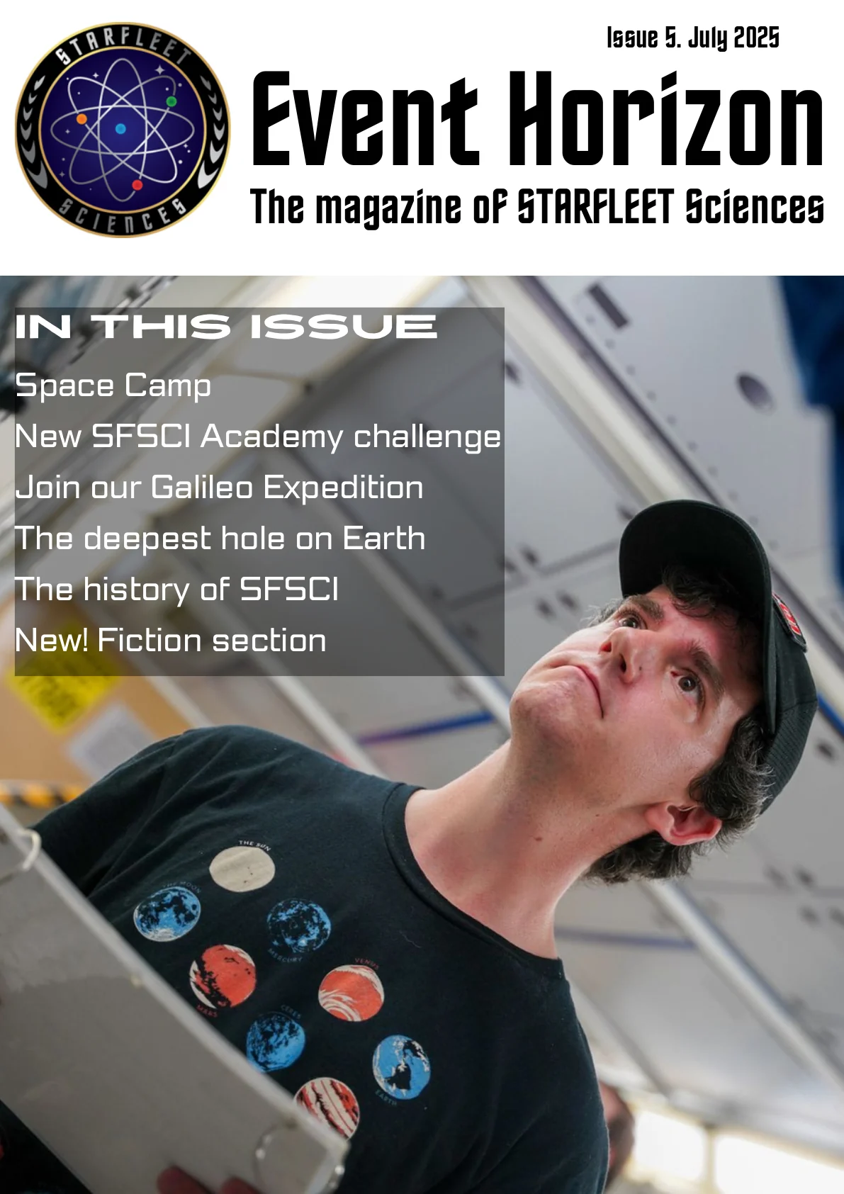 Event Horizon Issue 5, July 2025 cover