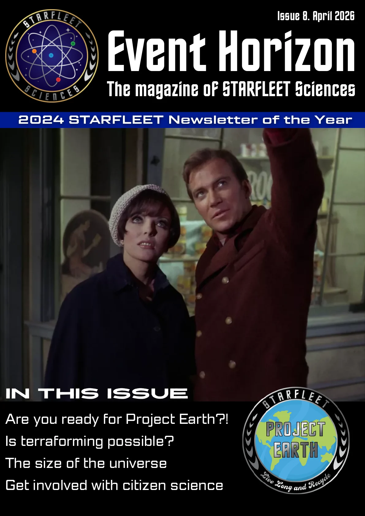 Event Horizon Issue 8, April 2026 cover